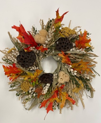 Fall Wreath Dried Materials