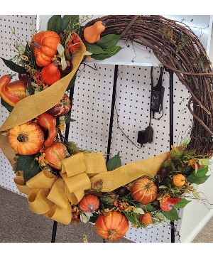 Fall Wreath Silk