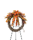 Fall wreath Silk Design