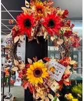 Fall Wreath Silk Wreath