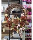 Fall wreath with acorns 