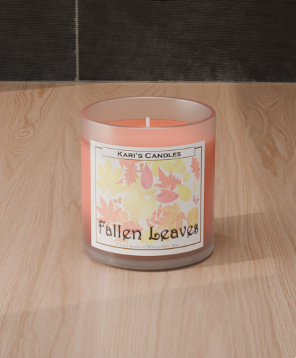 Fallen Leaves Candle