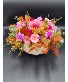 Falling for Autumn pumpkin arrangement  fresh pumpkin