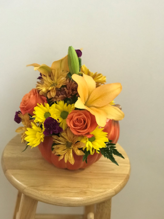 Falling for fall Vase arrangement