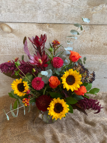 Falling for Fall Vase Arrangement