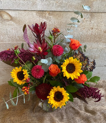 Falling for Fall  Vase Arrangement 