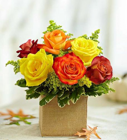 Falling For Roses Fall Bouquet