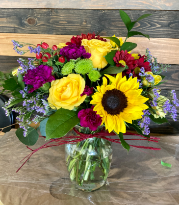 FALLing in Love Fresh Flower arrangement in Lakeside, CA | Finest City Florist