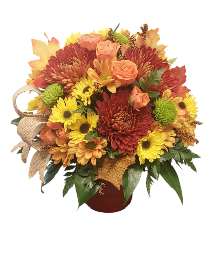 Falling Leaves Flower Arrangement