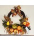 Fall's Fruitful Bounties  Silk Door Wreath 