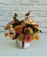 Fall's Muted Tones Fall floral arrangement 