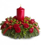 Family Gathering  Holiday Centerpiece 