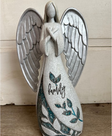 Family Large Angel Memorial Angel