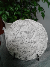 Family Love Plaque and Stand  Memorial Plaque