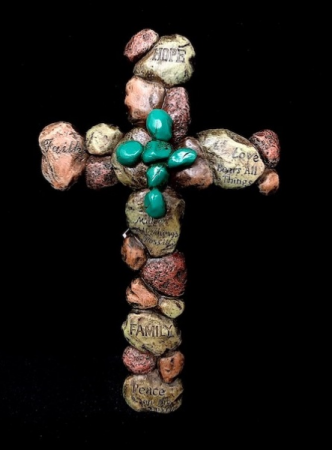 Family Stone Cross Inspirational