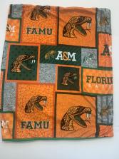 FAMU Fleece Throw Blanket 
