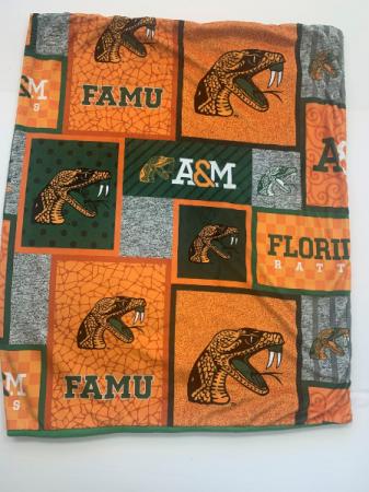 FAMU Fleece Throw Blanket