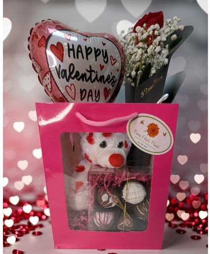 Fancy Petals Valentine Bag 