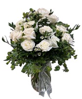 Fancy White Dozen A Davis Floral Design