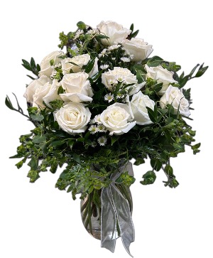 Fancy White Dozen A Davis Floral Design
