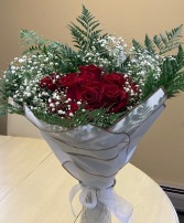 Fancy Wrapped Dozen! Wrapped Bouquet