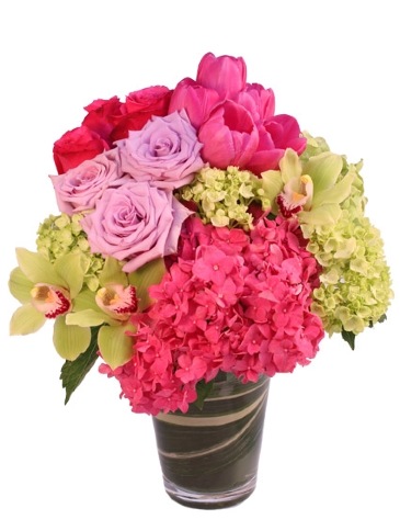 Fandango Pink Arrangement in Santa Clarita, CA | Rainbow Garden And Gifts