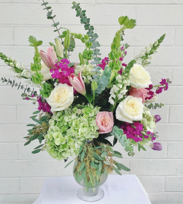 Floral Fantasy Vase Arrangement in Jacksonville, FL | St Johns Flower Market Floral Fantasy Vase Arrangement in Jacksonville, FL | St Johns Flower Market