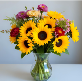 Farm Cut Blooms Vase Arrangement 