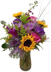 Farm Fresh Air Vase Arrangement 