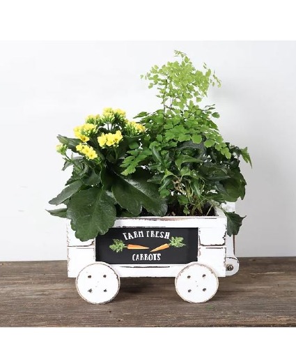 Farm Fresh Cart Planter