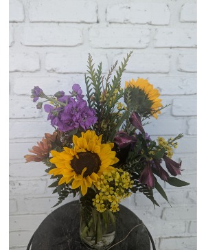 Fall Farmers Bunch Vase 