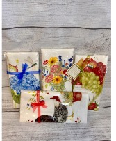 Farm Theme Flour Sack Tea Towels - 4 Set Gift Set - Small Business Supporting 