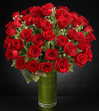 Fate Luxury Rose Bouquet - 48 Stems Of Red Roses  in Las Vegas, NV | Blooming Memory