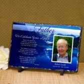 FATHER MEMORIAL PLAQUE