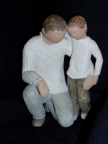 Father & Son Willow Tree