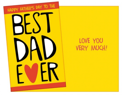 Father's Day #1 Greeting Card