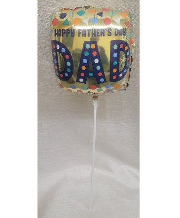 Father's Day 9" Air-Fill Balloon  in Croton On Hudson, NY | Marshall's at Cooke's Flowers