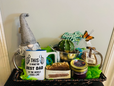 Father's day Basket Basket Arrangement in Airdrie, AB | Flower Whispers