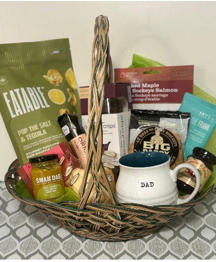 Father's Day Basket for Him 