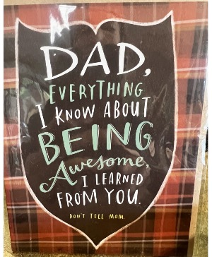Fathers Day Card Fathers Day Card