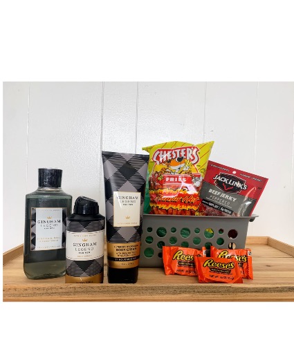 Father’s Day Gift Basket Snacks can be customized