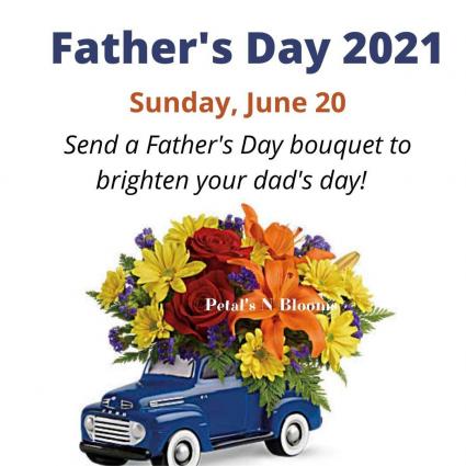 Father's Day is Sun, June 20th 