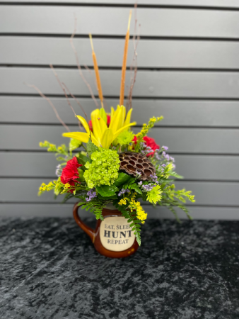 Fathers Day Mug  Mug Arrangement in Lake City, FL | LAKE CITY FLORIST