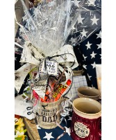 Father's Day Mug with snacks 