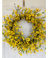 Faux Forsythia Wreath Faux Wreath