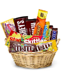 Favorite Candy  Basket