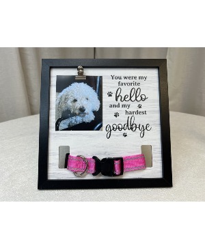 Favorite Hello Pet Memorial Frame 