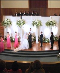 Altar Pedestals Columns Wedding Ceremony Flowers In Cincinnati Oh