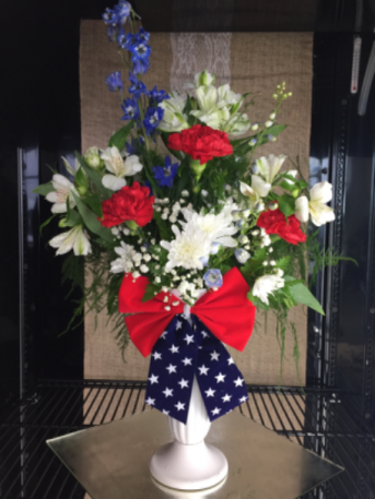 FC007 Ready for delivery Patriotic arrangment