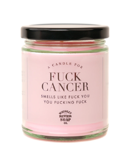 F*ck Cancer Candle